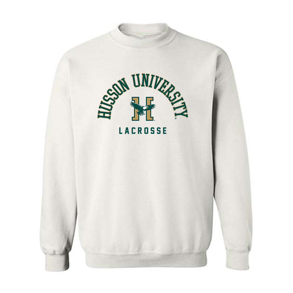 Husson - NCAA Women's Lacrosse : Riley Maynard - Classic Shersey Crewneck Sweatshirt-0