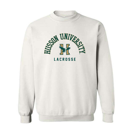 Husson - NCAA Women's Lacrosse : Riley Maynard - Classic Shersey Crewneck Sweatshirt-0