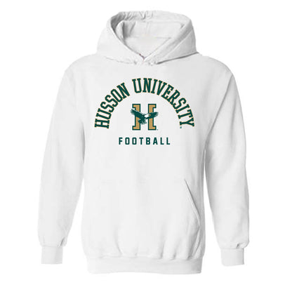 Husson - NCAA Football : Noah Snyder - Classic Shersey Hooded Sweatshirt-0