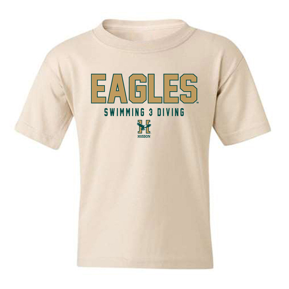 Husson - NCAA Women's Swimming & Diving : Gabrielle Hoffmann - Youth T-Shirt-0