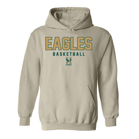 Husson - NCAA Men's Basketball : Bryce Tackett - Hooded Sweatshirt-0