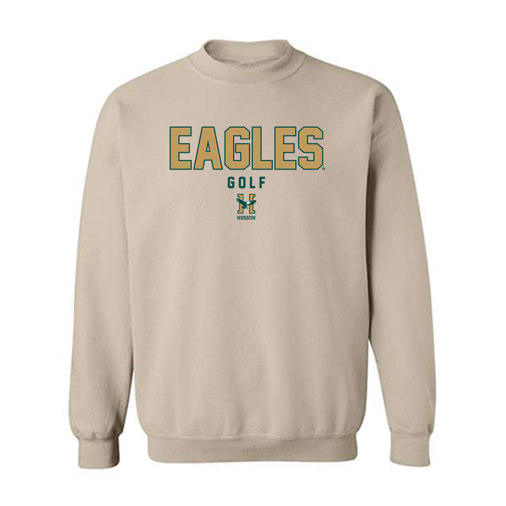 Husson - NCAA Men's Golf : Logan Timberlake - Classic Shersey Crewneck Sweatshirt-0