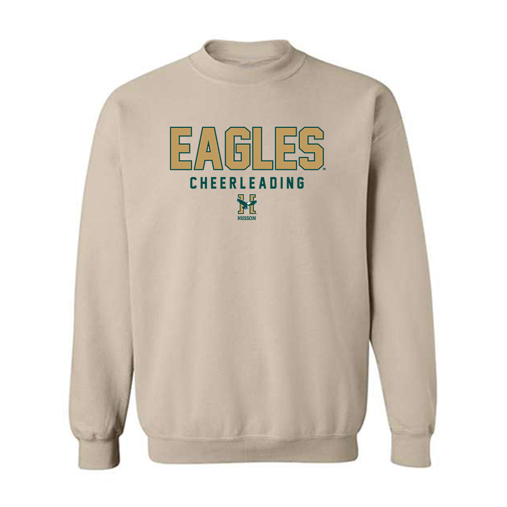 Husson - NCAA Cheerleading : Abigail Dudley - Classic Shersey Crewneck Sweatshirt-0