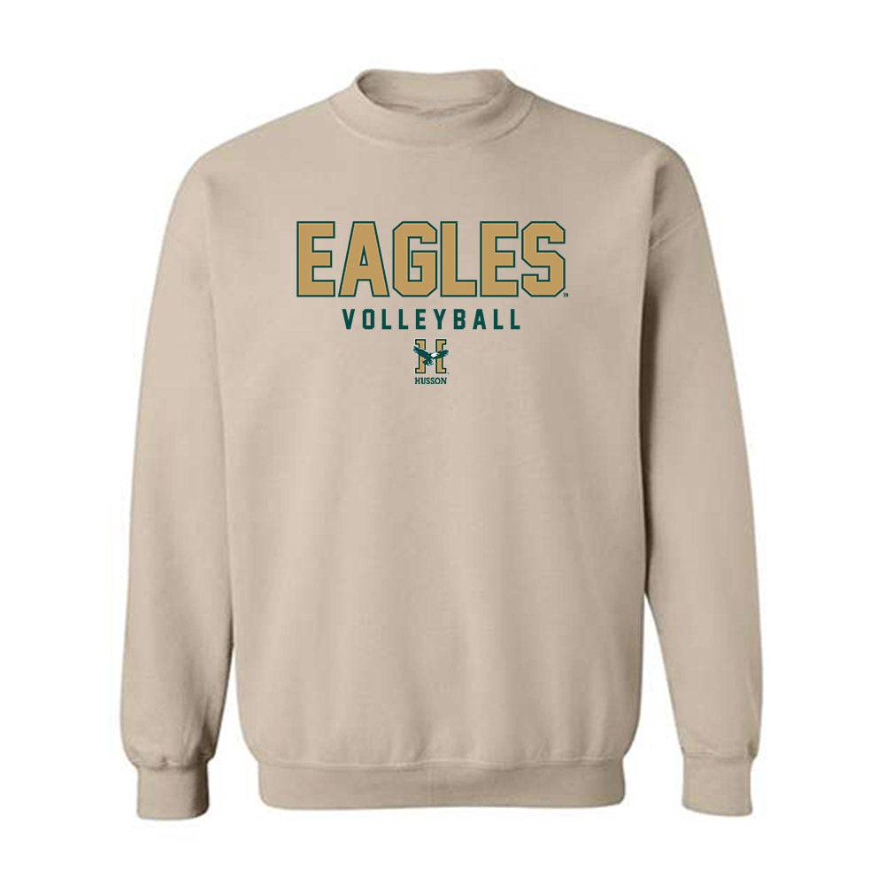 Husson - NCAA Women's Volleyball : Peyton Hooker - Classic Shersey Crewneck Sweatshirt-0
