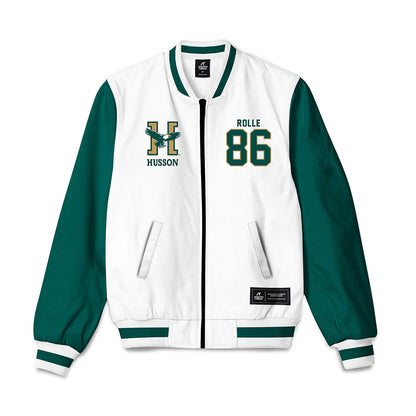 Husson - NCAA Football : Dom Rolle - Bomber Jacket-0