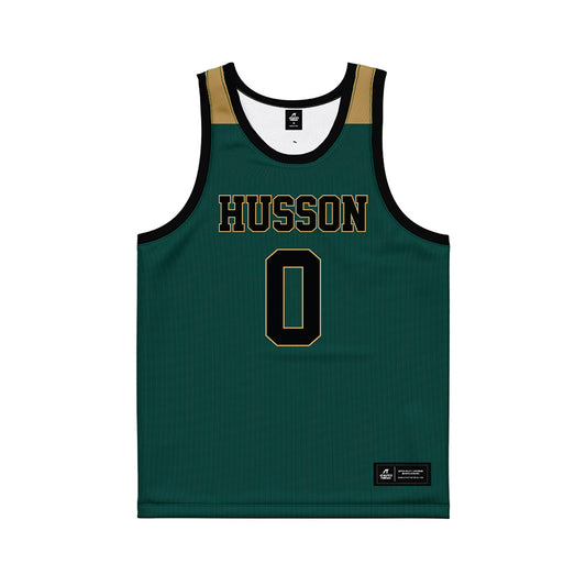 Husson - NCAA Men's Basketball : Jeremiah Grissom - Basketball Jersey-0
