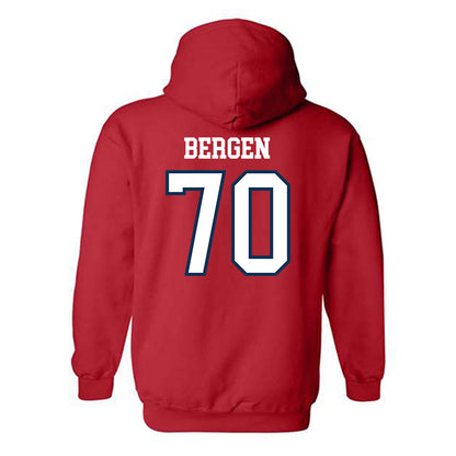 Saginaw Valley - NCAA Football : Liam Bergen - Hooded Sweatshirt-1