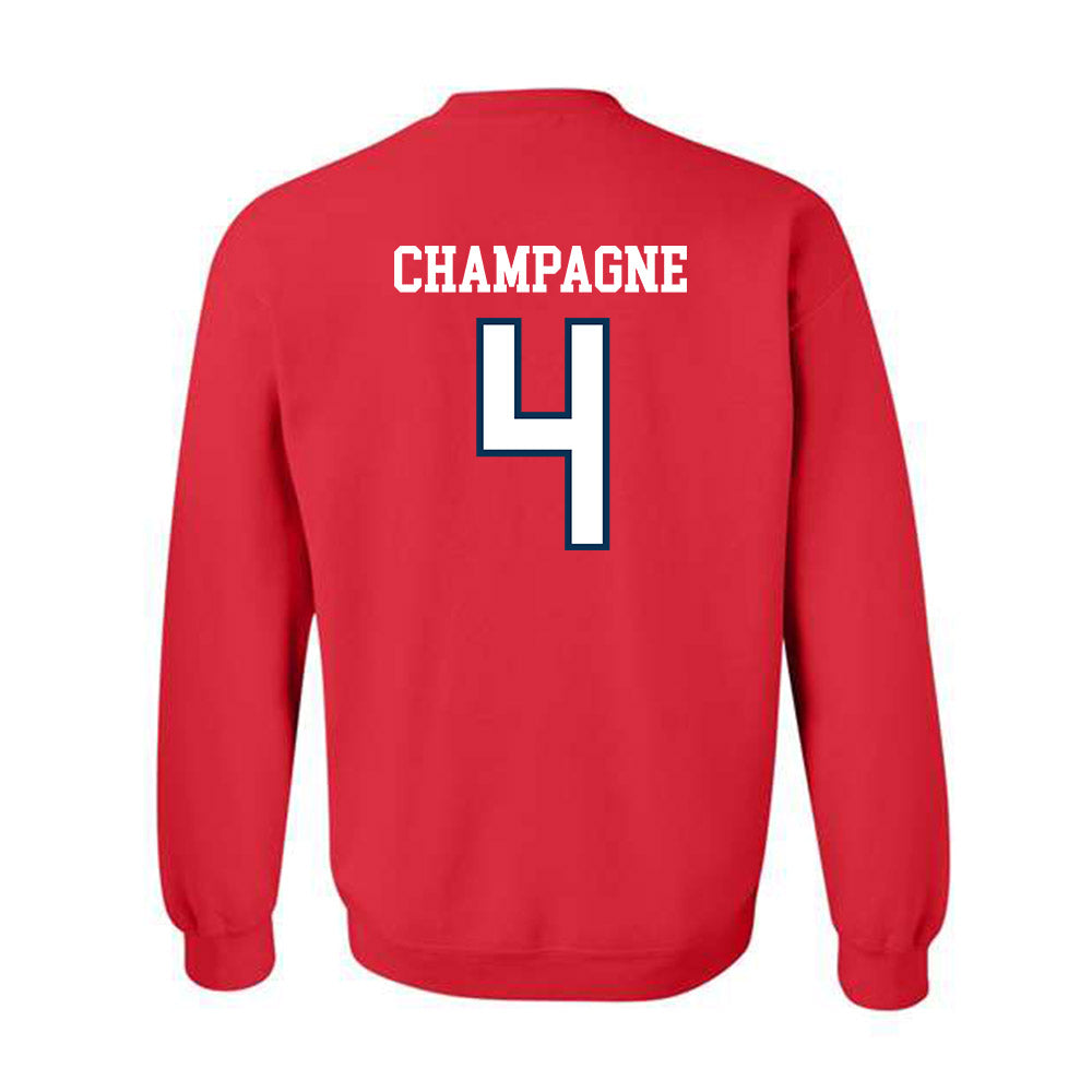 Saginaw Valley - NCAA Men's Basketball : Jake Champagne - Crewneck Sweatshirt-1