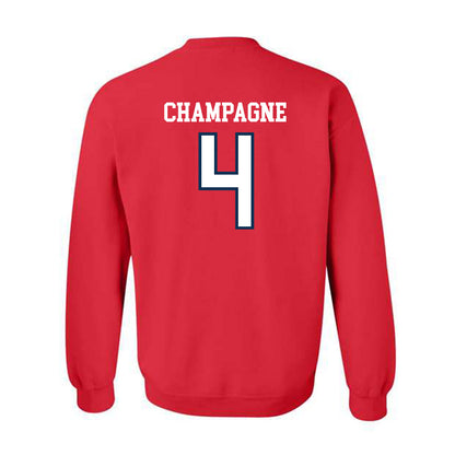 Saginaw Valley - NCAA Men's Basketball : Jake Champagne - Crewneck Sweatshirt-1