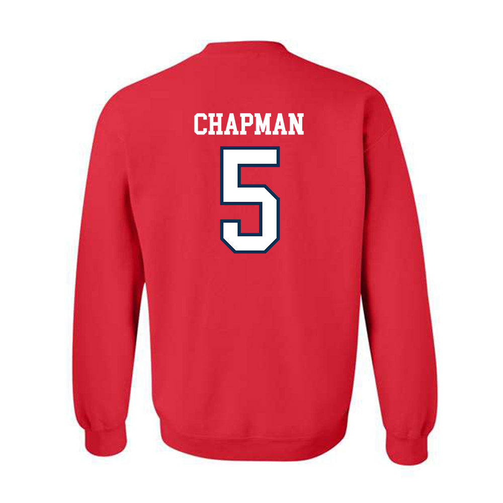 Saginaw Valley - NCAA Men's Basketball : Randy Chapman - Crewneck Sweatshirt-1