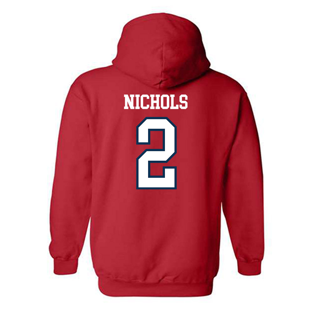 Saginaw Valley - NCAA Men's Basketball : Triston Nichols - Hooded Sweatshirt-1