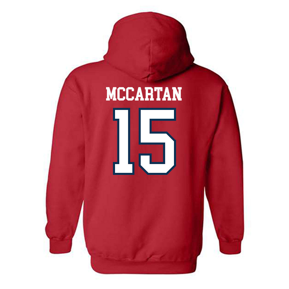Saginaw Valley - NCAA Baseball : Ryan Mccartan - Hooded Sweatshirt-1