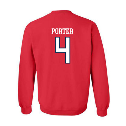 Saginaw Valley - NCAA Football : Landon Porter - Crewneck Sweatshirt-1