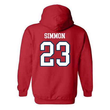 Saginaw Valley - NCAA Baseball : Brayden Simmon - Hooded Sweatshirt-1