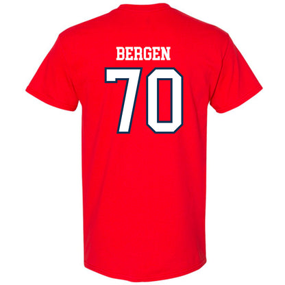 Saginaw Valley - NCAA Football : Liam Bergen - T-Shirt-1