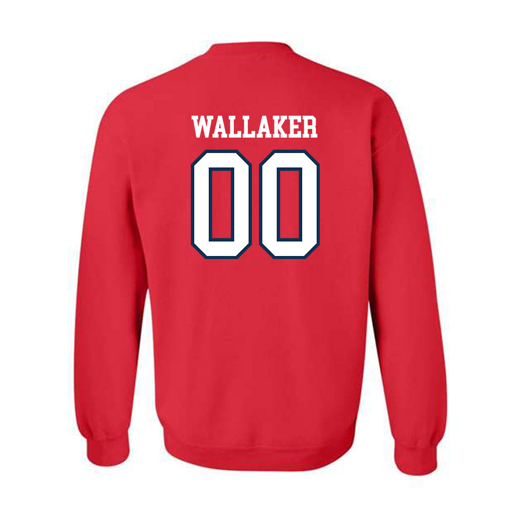 Saginaw Valley - NCAA Men's Basketball : cade wallaker - Crewneck Sweatshirt-1