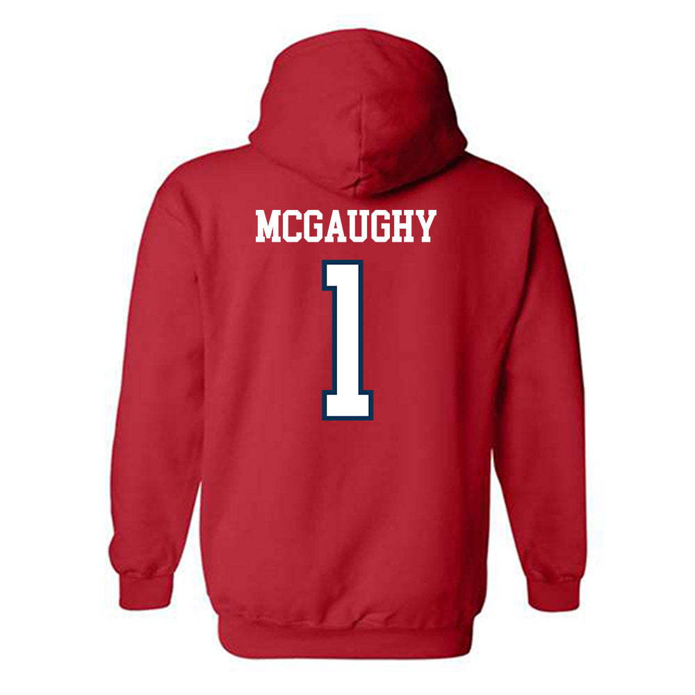 Saginaw Valley - NCAA Football : Jalen McGaughy - Hooded Sweatshirt-1