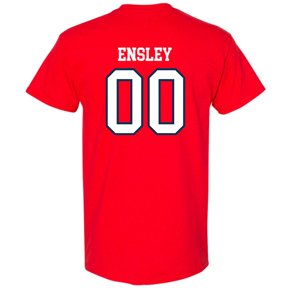 Saginaw Valley - NCAA Football : Christian Ensley - T-Shirt-1