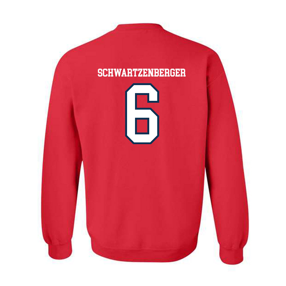 Saginaw Valley - NCAA Women's Soccer : Cali Schwartzenberger - Crewneck Sweatshirt-1