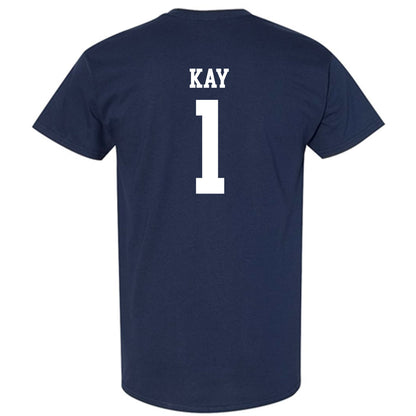 Saginaw Valley - NCAA Men's Soccer : Nick Kay - T-Shirt-1