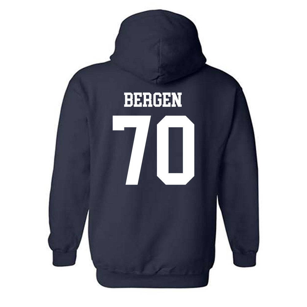 Saginaw Valley - NCAA Football : Liam Bergen - Hooded Sweatshirt-1