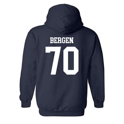 Saginaw Valley - NCAA Football : Liam Bergen - Hooded Sweatshirt-1