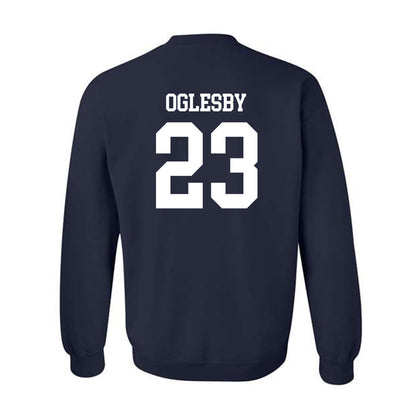 Saginaw Valley - NCAA Football : Jacobe Oglesby - Crewneck Sweatshirt-1