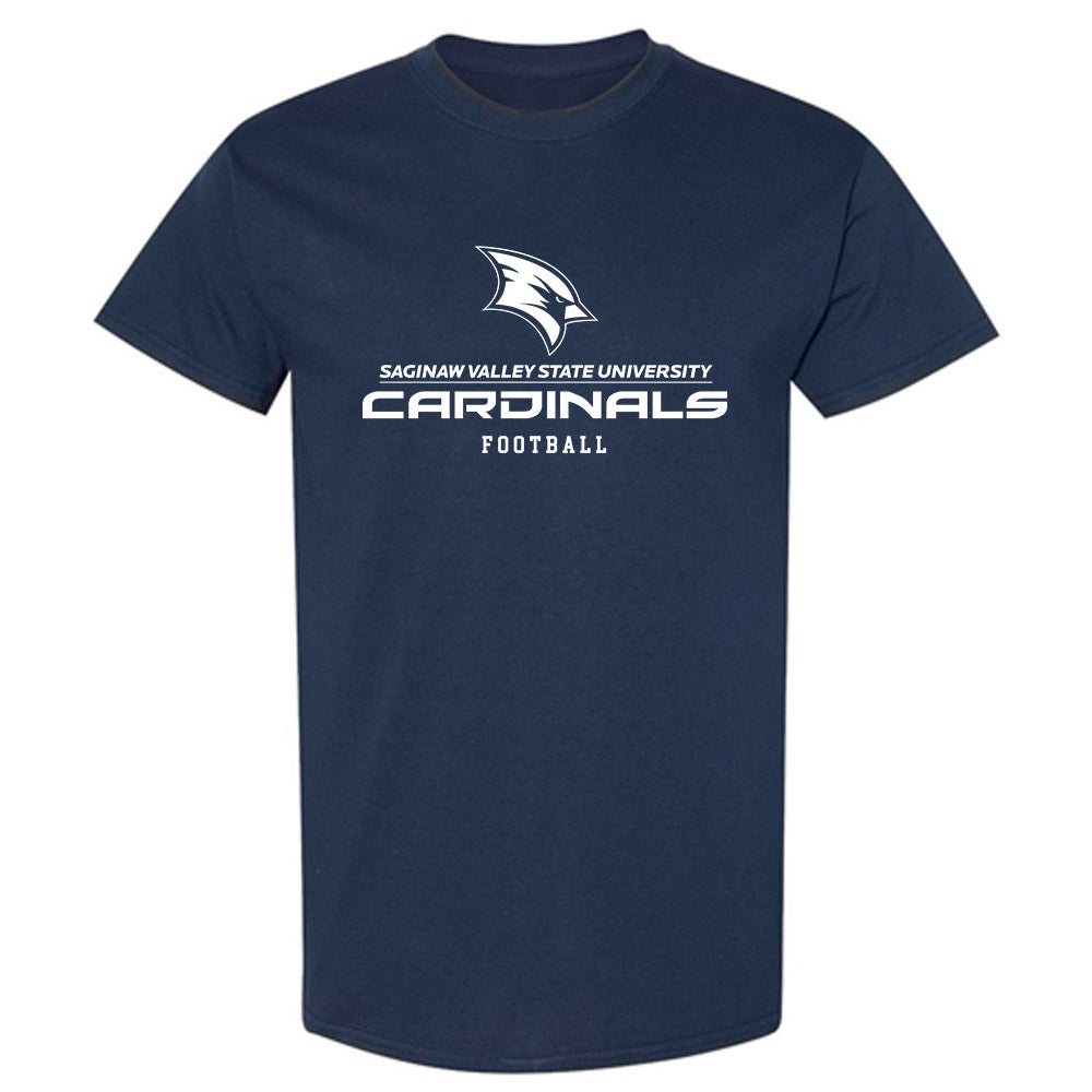 Saginaw Valley - NCAA Football : Jamison Pelt - T-Shirt-0