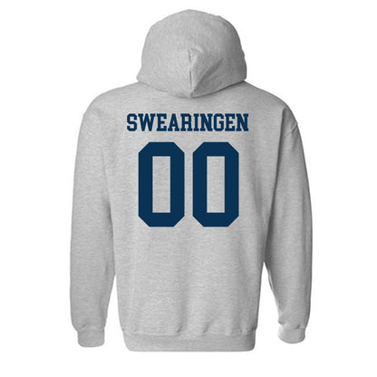 Saginaw Valley - NCAA Baseball : Cameron Swearingen - Hooded Sweatshirt-1