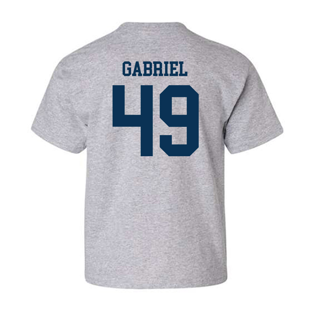 Saginaw Valley - NCAA Football : George Gabriel - Youth T-Shirt-1
