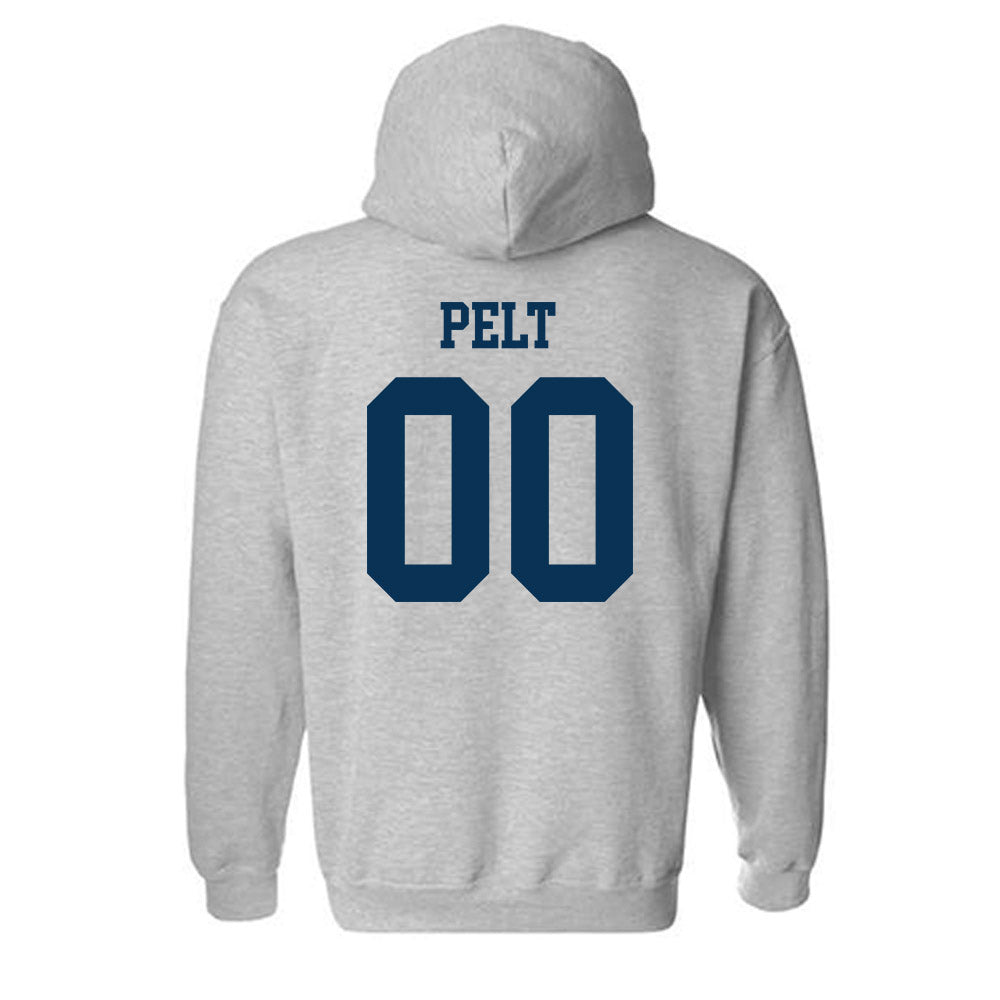 Saginaw Valley - NCAA Football : Jamison Pelt - Hooded Sweatshirt-1