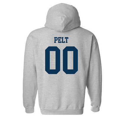 Saginaw Valley - NCAA Football : Jamison Pelt - Hooded Sweatshirt-1