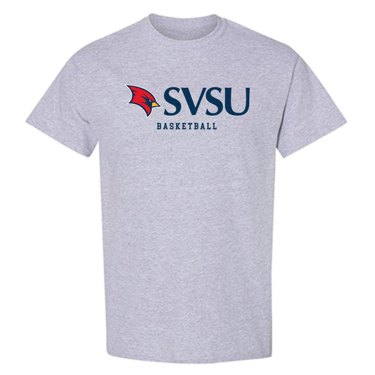 Saginaw Valley - NCAA Men's Basketball : Cyrus Goins - T-Shirt-0