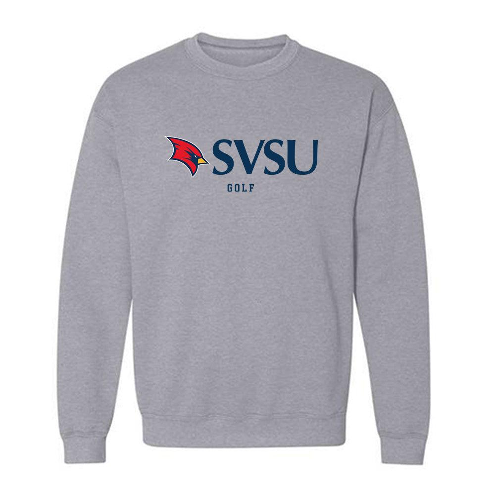 Saginaw Valley - NCAA Men's Golf : Garett Forgash - Crewneck Sweatshirt-0
