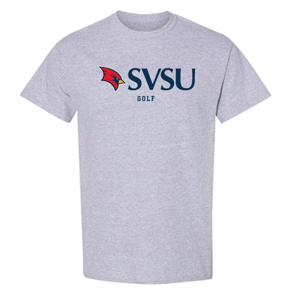 Saginaw Valley - NCAA Men's Golf : Bradly VanDamme - T-Shirt-0