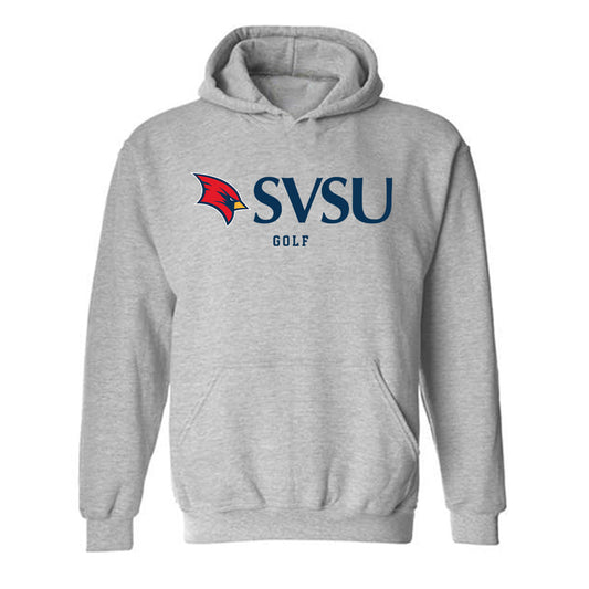 Saginaw Valley - NCAA Women's Golf : Anna McClure - Hooded Sweatshirt-0
