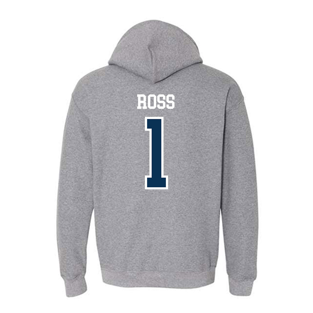 Saginaw Valley - NCAA Men's Basketball : Javontae Ross - Hooded Sweatshirt-1