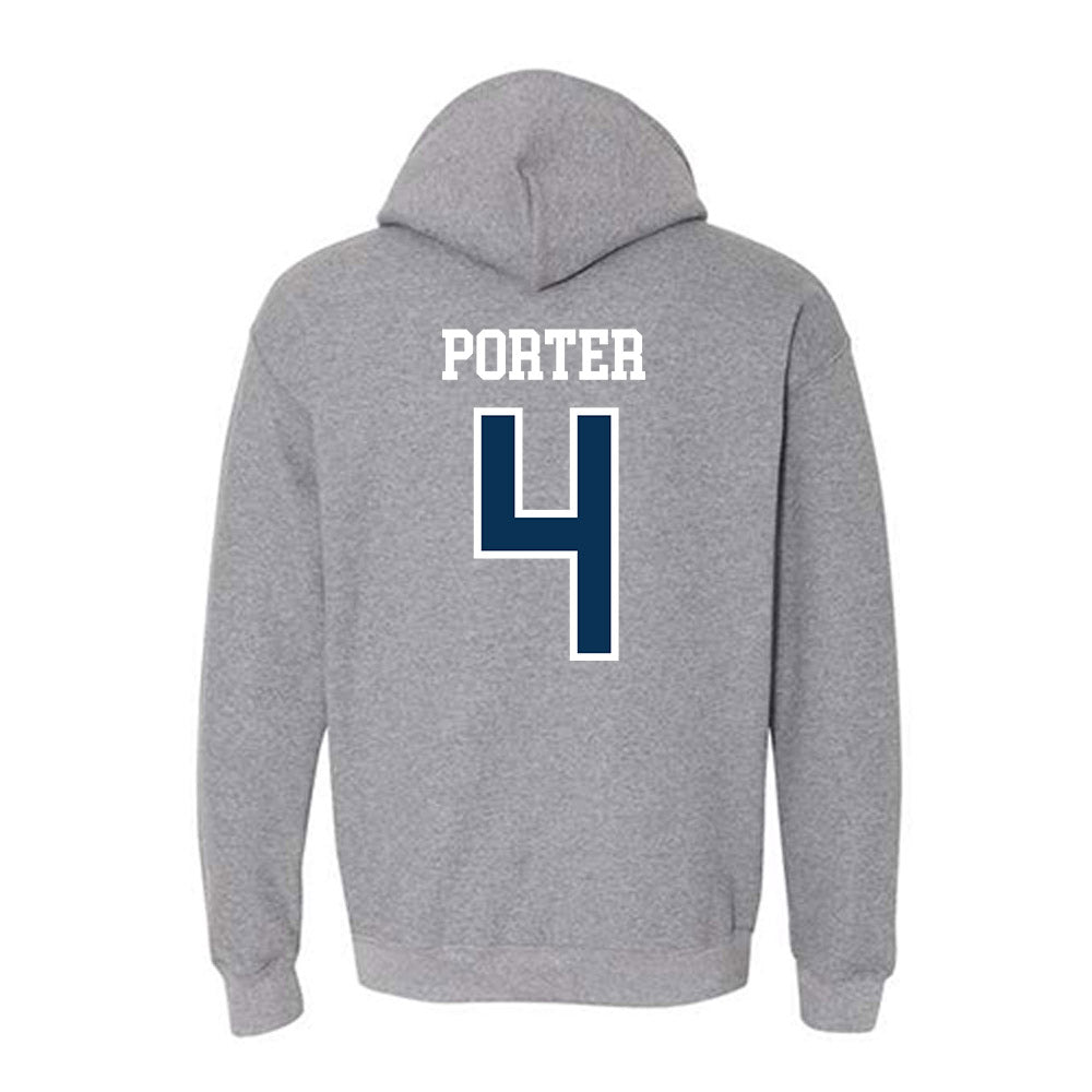 Saginaw Valley - NCAA Football : Landon Porter - Hooded Sweatshirt-1