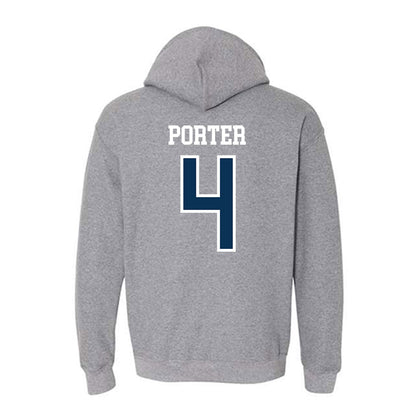 Saginaw Valley - NCAA Football : Landon Porter - Hooded Sweatshirt-1