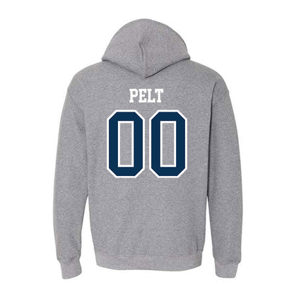 Saginaw Valley - NCAA Football : Jamison Pelt - Hooded Sweatshirt-1