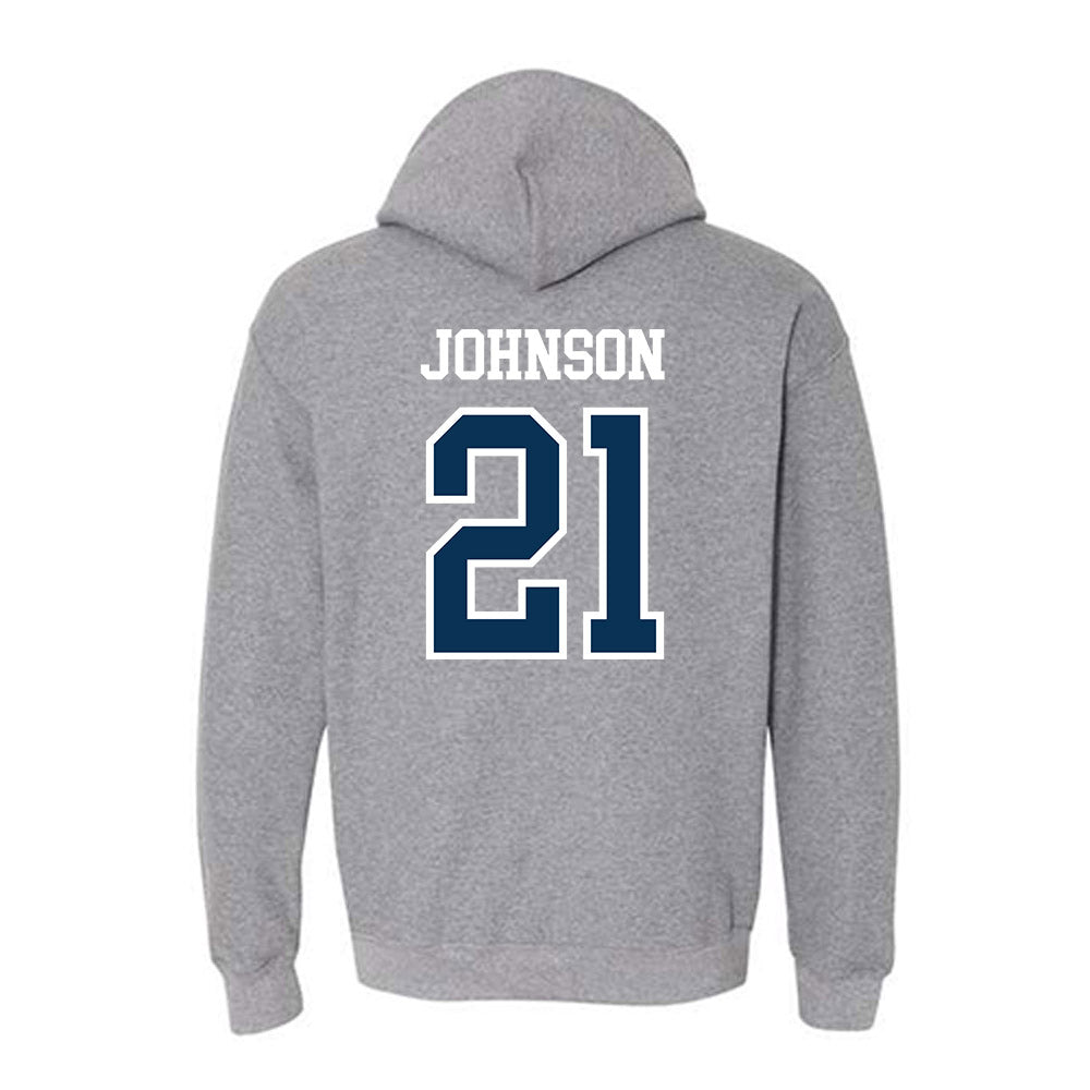 Saginaw Valley - NCAA Women's Basketball : Kaitlyn Johnson - Hooded Sweatshirt-1