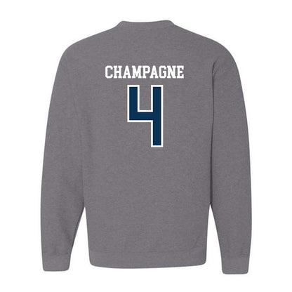 Saginaw Valley - NCAA Men's Basketball : Jake Champagne - Crewneck Sweatshirt-1