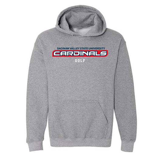 Saginaw Valley - NCAA Men's Golf : Ethan Swenson - Hooded Sweatshirt-0