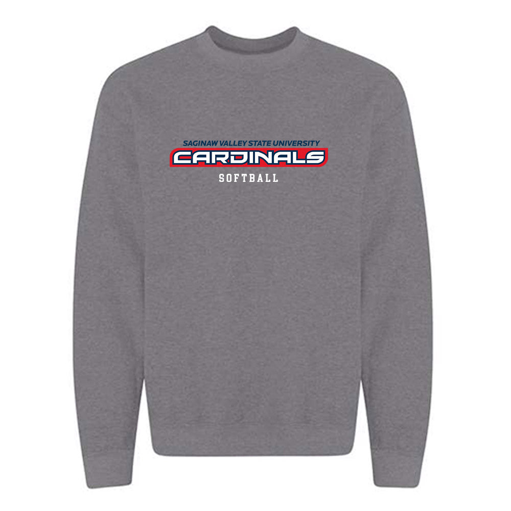 Saginaw Valley - NCAA Softball : Molly Charboneau - Crewneck Sweatshirt-0