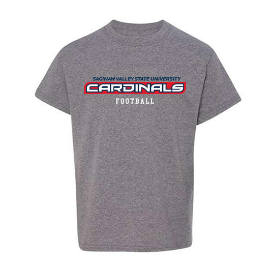 Saginaw Valley - NCAA Football : Lucas Valencia - Youth T-Shirt-0