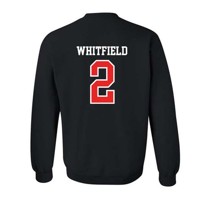 Saginaw Valley - NCAA Football : Curtis Whitfield - Classic Shersey Crewneck Sweatshirt-1