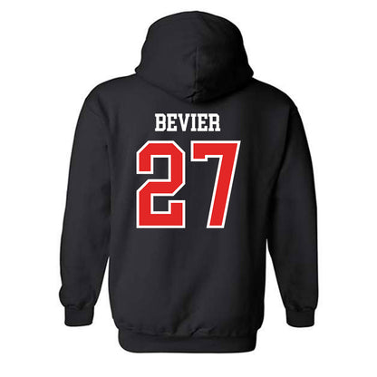 Saginaw Valley - NCAA Football : Jaden Bevier - Classic Shersey Hooded Sweatshirt-1