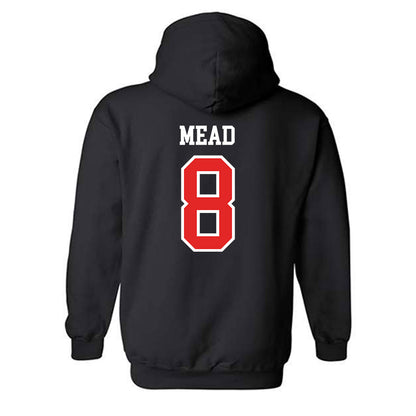 Saginaw Valley - NCAA Baseball : Lucas Mead - Classic Shersey Hooded Sweatshirt-1
