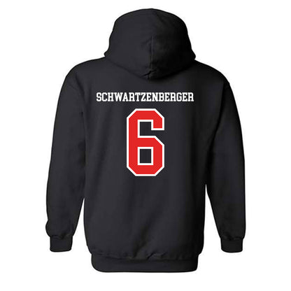 Saginaw Valley - NCAA Women's Soccer : Cali Schwartzenberger - Classic Shersey Hooded Sweatshirt-1