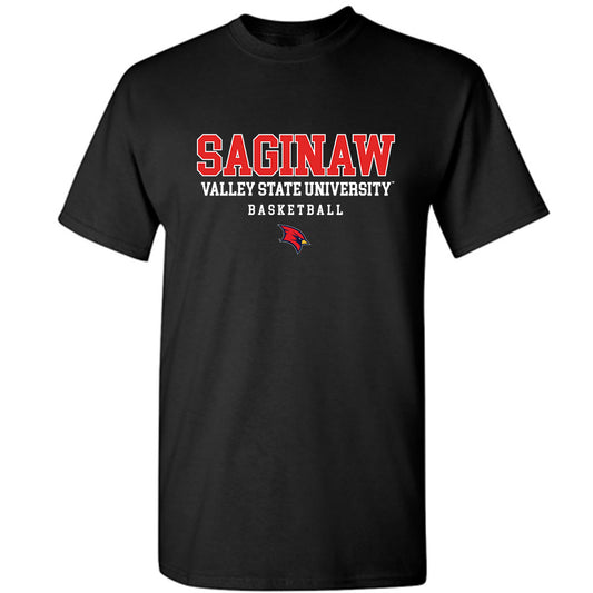 Saginaw Valley - NCAA Men's Basketball : cade wallaker - Classic Shersey T-Shirt-0